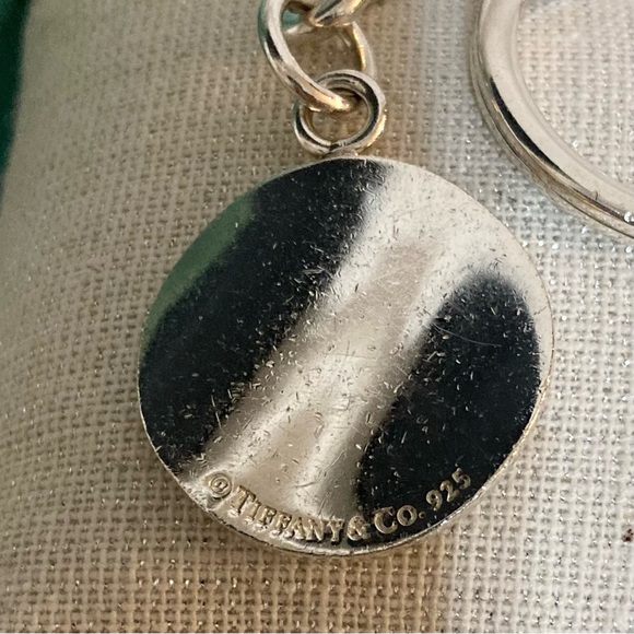 Tiffany & Co. Notes RARE Sterling Silver Keyring Keychain - Picture 4 of 5